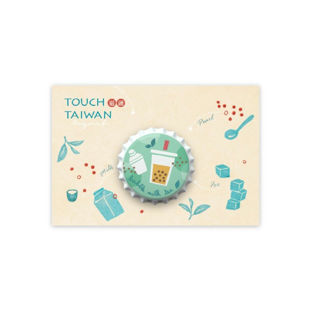 Aimant refrigerateur capsule